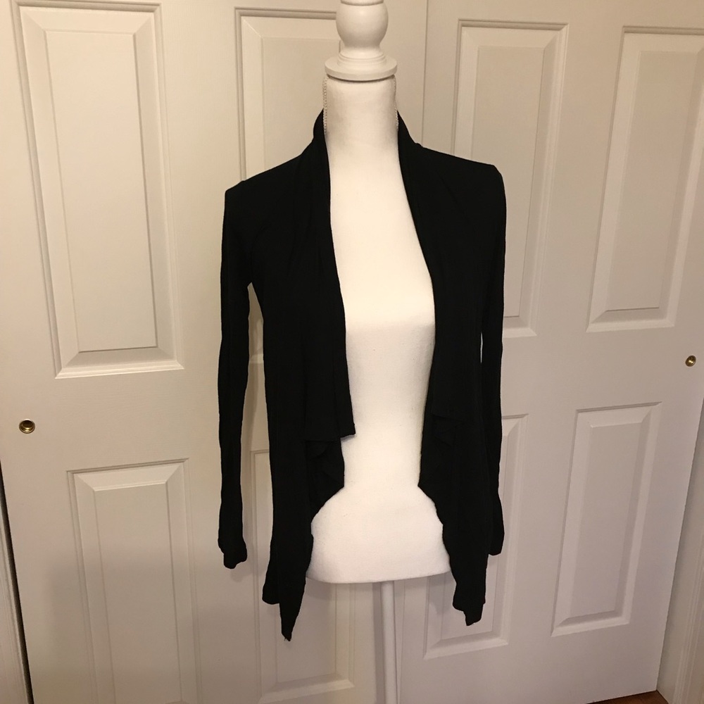 Black Thin Cardigan